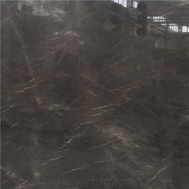 Dark Emotion Grey Marble Tiles For Interior Design