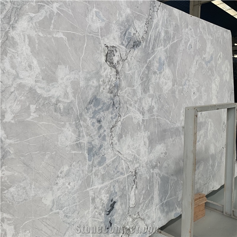 Factory Price Building Material Grey Marble Slab