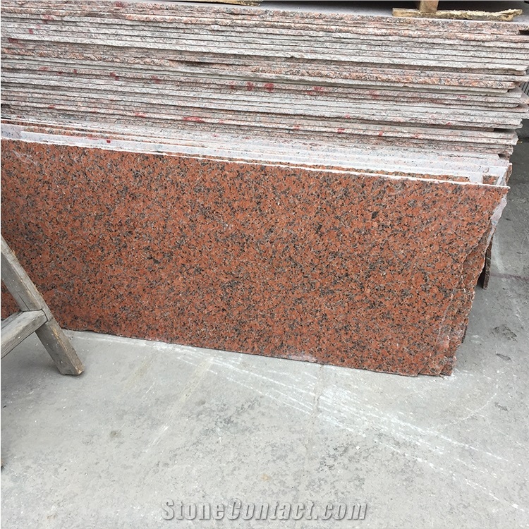 Factory Price Chinese Maple Leaf Red Granite Slab