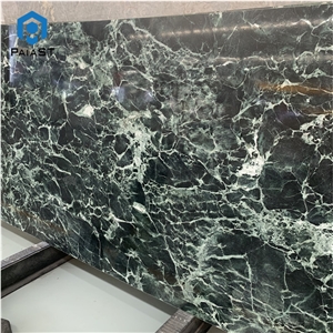 Green Marble With White Veins For Interior Floor