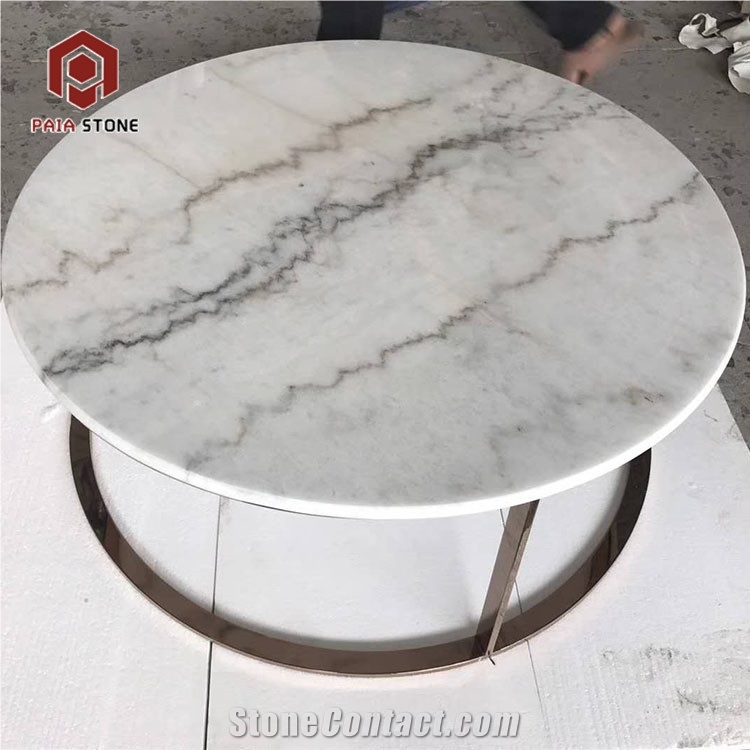 Opus White Quartzite Table For Home Decor