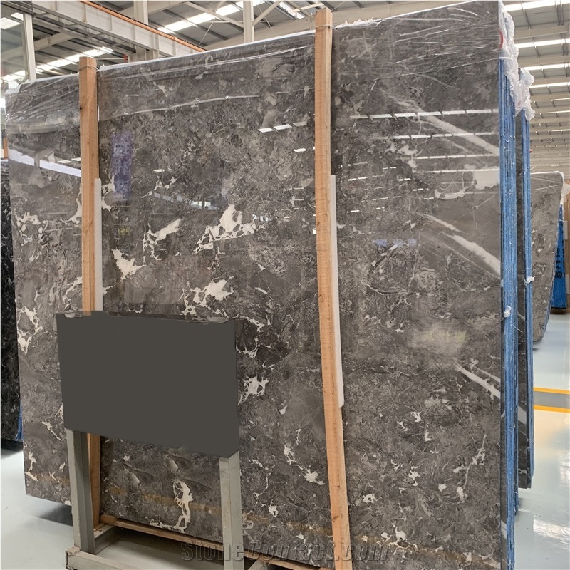 High Quality Fantasy Grey Marble Tile For Hotel