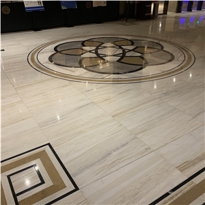 High Quality Marble Waterjet Medallion Floor Tiles