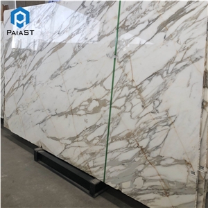 Italy Top Quality Calacatta Gold Marble Slab