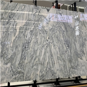 Landscape Painting Marble Slabs For Walling Tiles