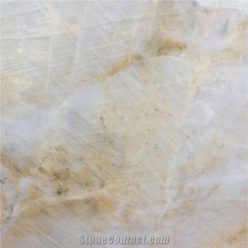 White Lemon Onyx Big Slab For Floor Tile And Wall Decor