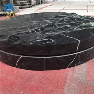 Luxury 3D Marble Carving Cnc Panel For Hotel Lobby