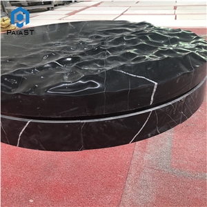 Luxury 3D Marble Carving Cnc Panel For Hotel Lobby
