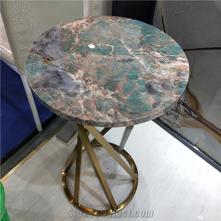 Luxury Amazon Green Granite Stone Slab