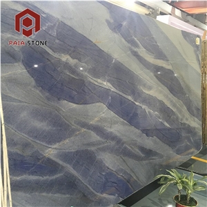 Luxury Azul Macaubas Quartzite For Interior Wall Decor