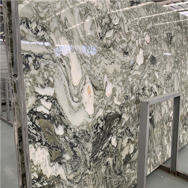 Luxury Green And White Marble For Background Wall