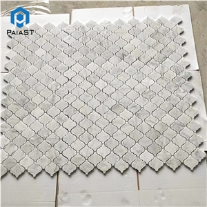 Modern Design Lantern Marble Mosaic Tiles For Wall