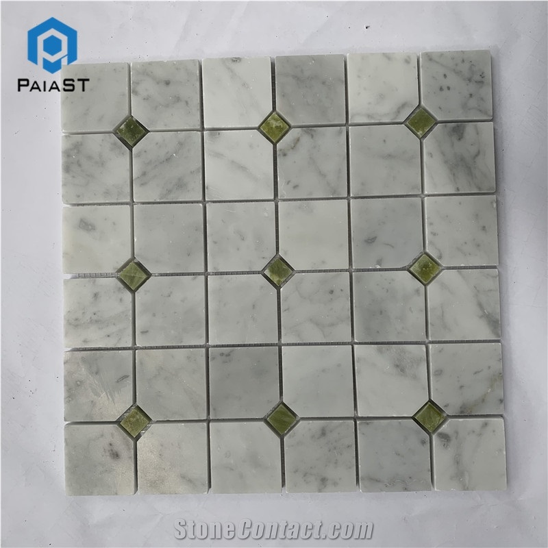 Modern Design Marble Mosaic For Bathroom Wall Tile