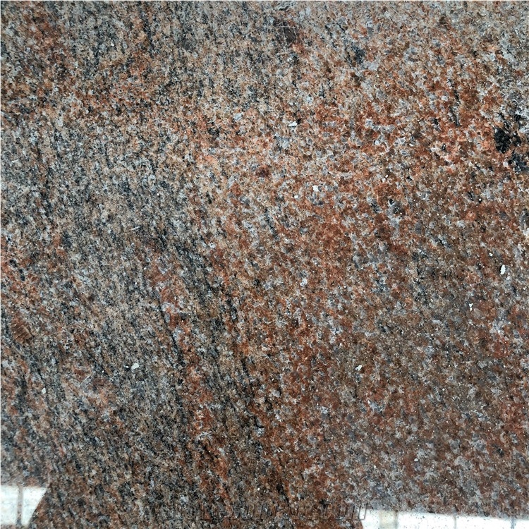 Multicolor Red Granite Slab For Building Project