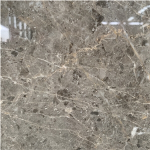 Polished Castle Gray Marble Slab For Hotel Project