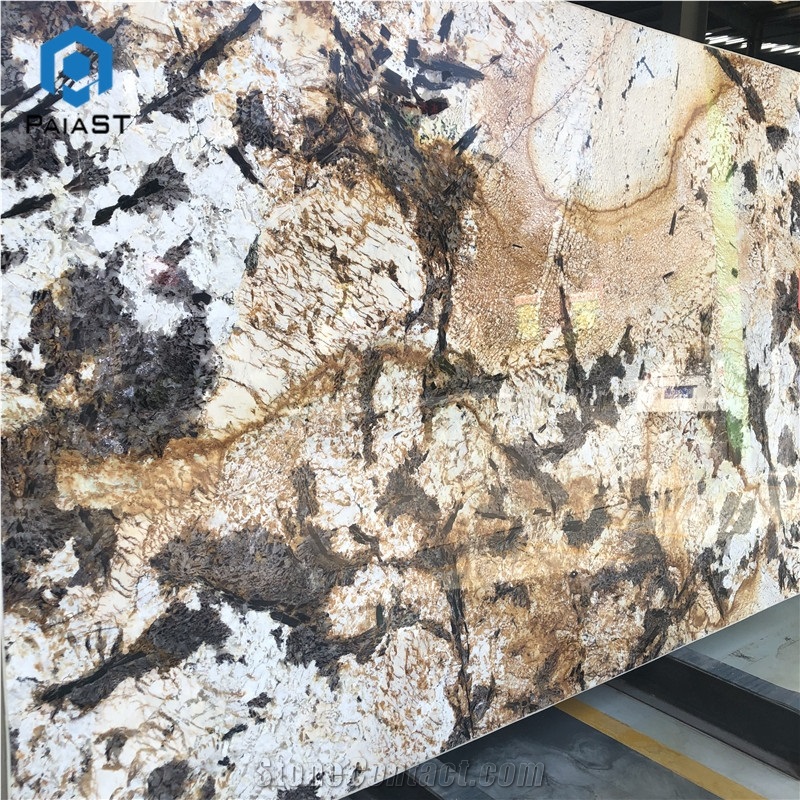 Natural Gold Butterfly Granite Slabs