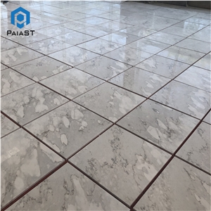 Natural Guangxi White Marble Floor / Wall Tiles