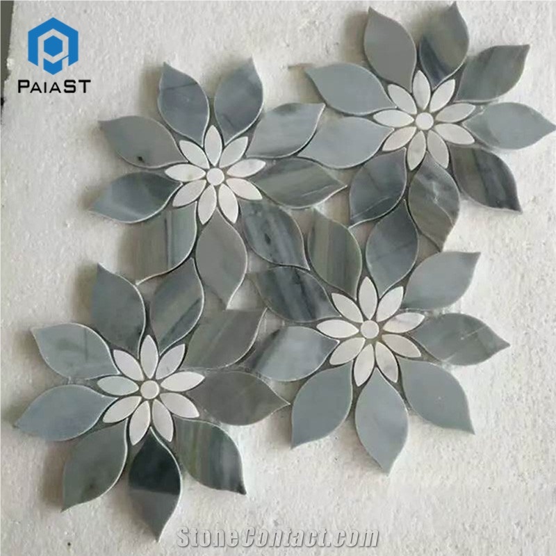 New Flower Design Waterjet Mosaic Tiles