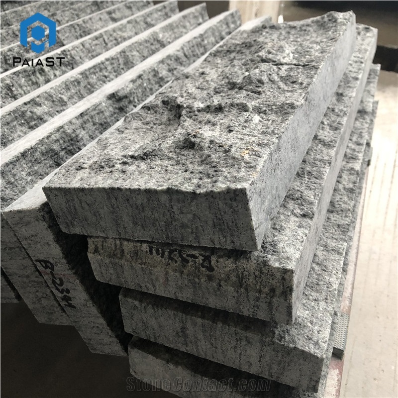 Olive Green Granite Tile For Outdoor Wall Cladding