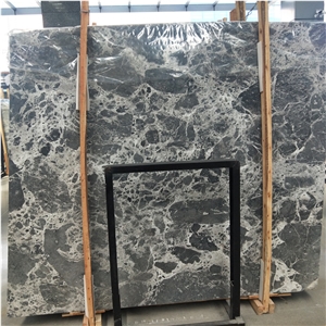 Polished Natural Dias Grey Marble Slab Floor Tiles