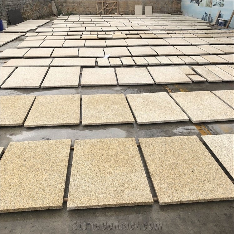 Sunny Granite Tiles For Exterior Floor And Wall