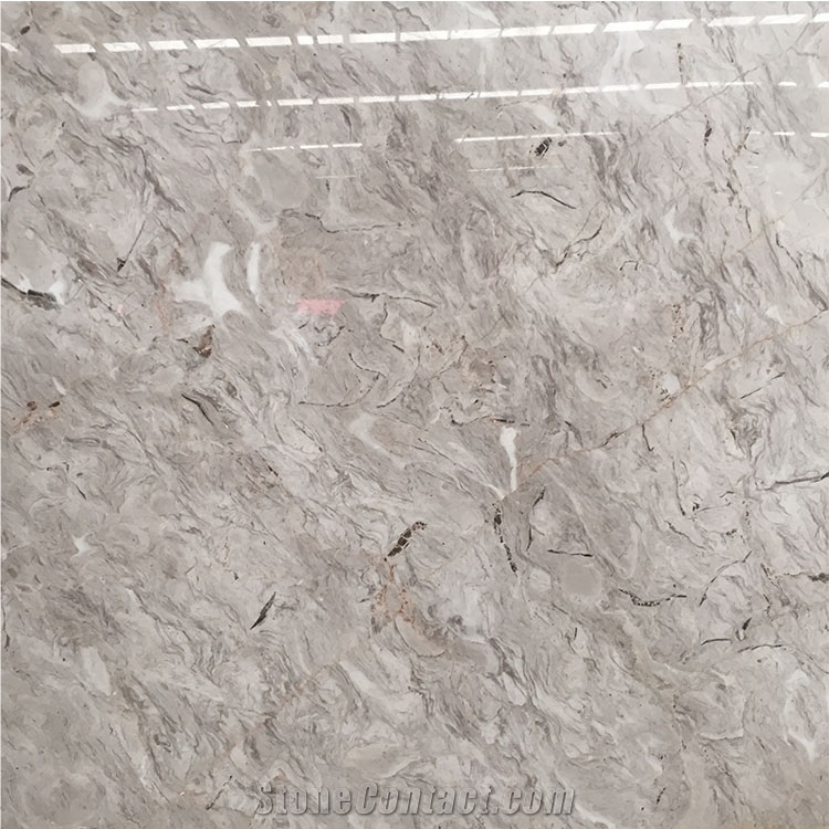 Top Quality Grey Platinum Silver Marble Floor Tile
