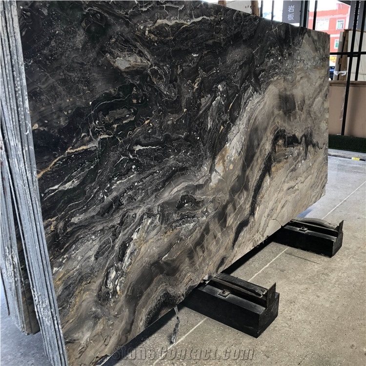 Venice Brown Marble Polished Slabs For Walling