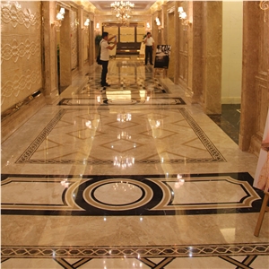 Villa Living Room Corridor Marble Floor Tile