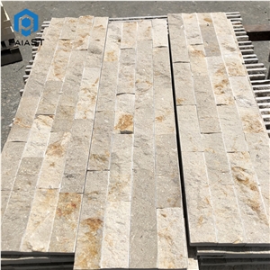 Wall Covering Exterior Wall Beige Limestone Tile
