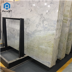 Lemon Ice Marble Slab And Tile For Hotel Project