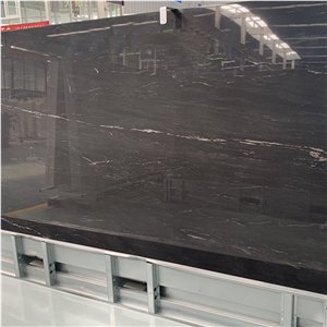 Wholesale Polished Black Marble Slabs Floor Tiles