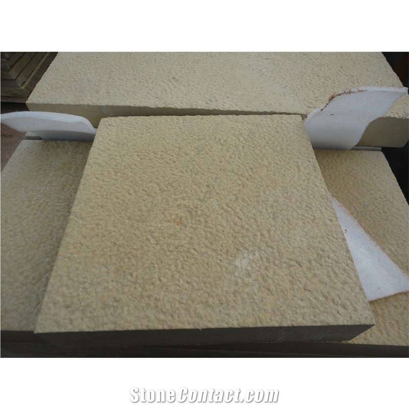 Yellow Sandstone Outdoor Wall Stone Decoration