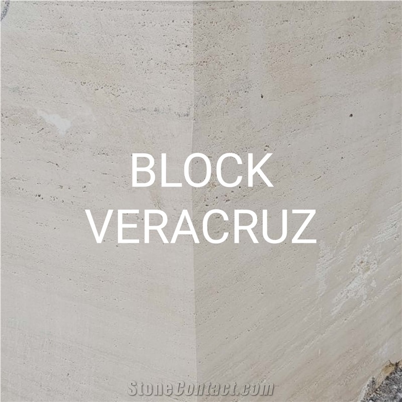 Durango Veracruz Travertine Blocks