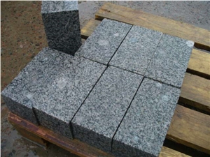 Grey Granite Landscaping Stones, Cobble Stone
