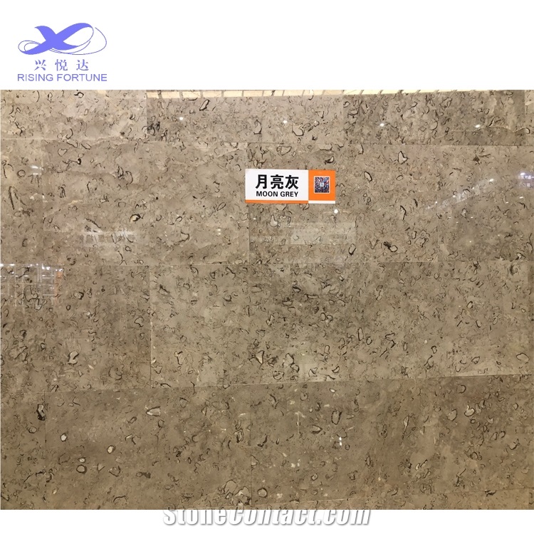 Popular Moon Grey Marble Slab Wall Floor Tiles