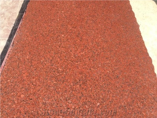 New Jhansi Red Granite Slabs