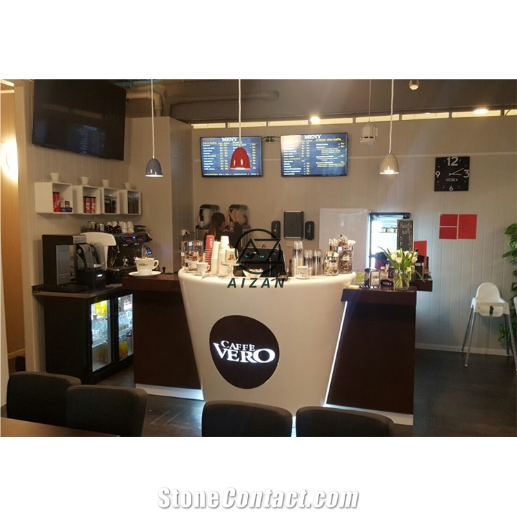 Coffee Shop Restaurant Bar Counter Design