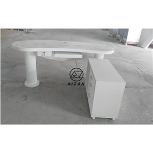Custom Office Furniture White Manager Office Table