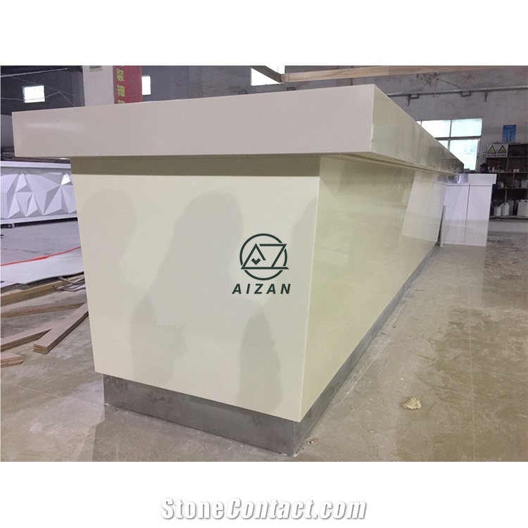 High Quality White Bar Counter Top