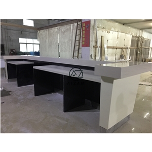 High Quality White Bar Counter Top