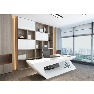 Modern Home Office Table White Office Desk