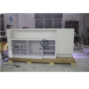 Solid Surface Bar Reception Desk Counter