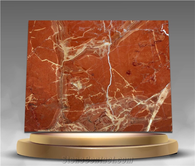 Rosso Collemandina Marble Slabs