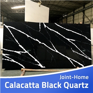 Calacatta Black Quartz Stones