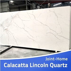 Calacatta Lincoln Quartz Manmade Stone Slabs