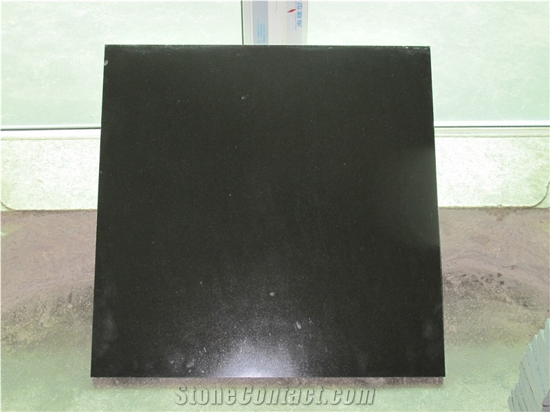 Chinese High Quality Mongolian Black Granite Tiles