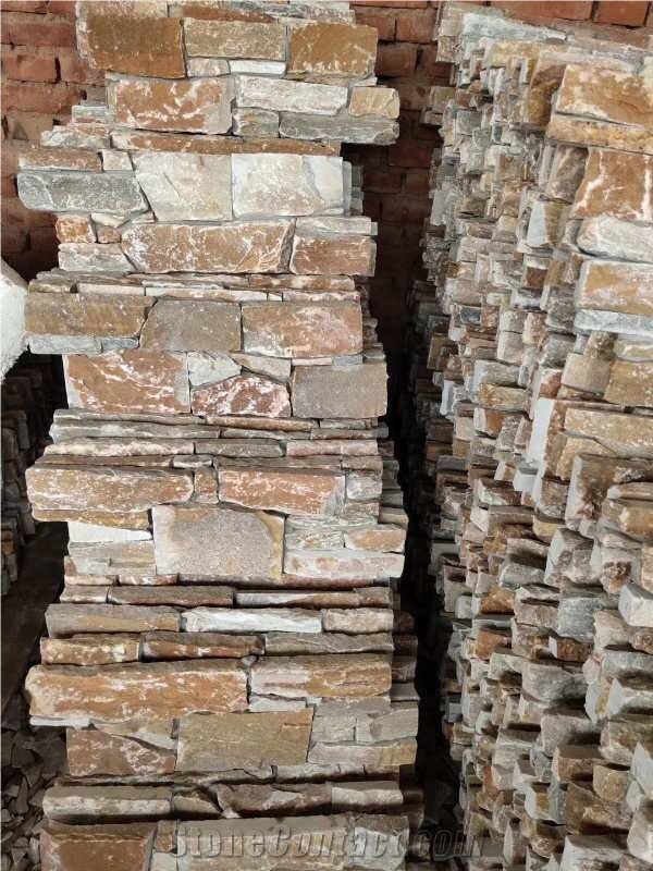 Chinese Rusty Multicolor Natural Slate Stone