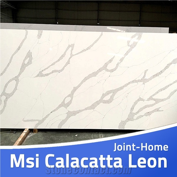 Msi Calacatta Leon Engineered Stone Quartz Slab