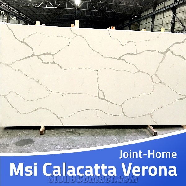Msi Calacatta Verona Quartz Stone Slabs Tiles from China
