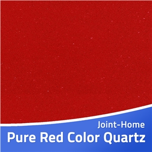 Pure Red Quartz Slabs 12mm 15mm 18mm 20mm 30mm